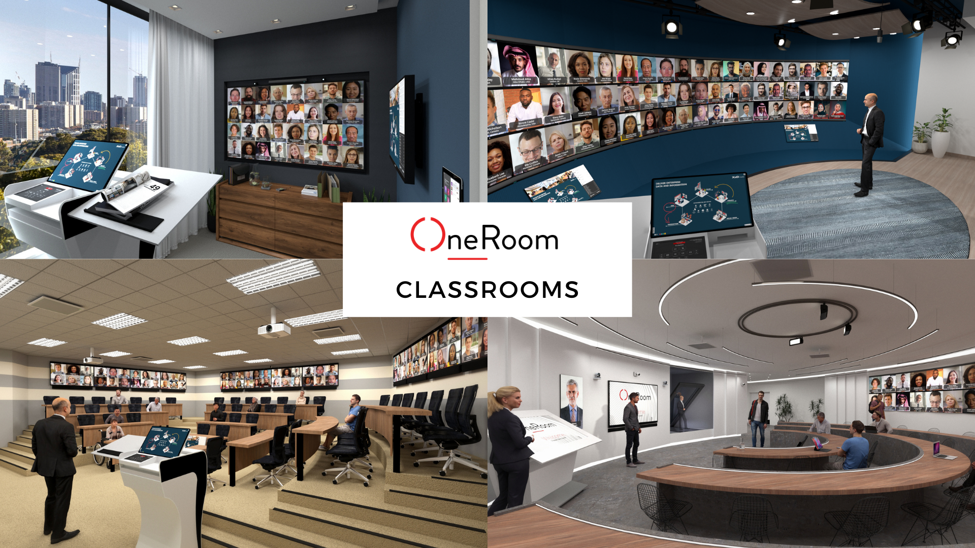 X2O OneRoom immersive collaboration solution